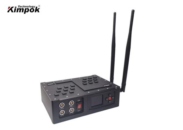 Quality 1-3W IP Mesh TDD Transceiver COFDM Bidirectional Portable Radio Downlink Uplink Up to 16 Nodes for sale