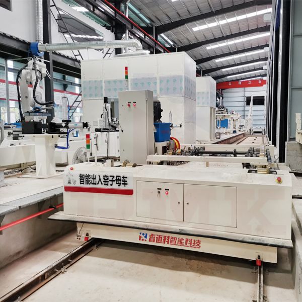 Ferry Type Automated Rail Transfer Trolley For Industrial Transportation