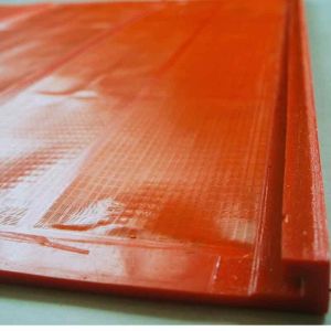 75 Micron Opening Urethane Screen Panels Mesh Polyurethane Material