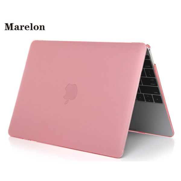 Red PC Mac Crystal Case High Temperature Resistance Prevent Accidentally Dropped