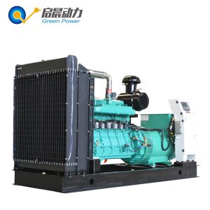 20kw 50kw CHP Biogas Generator with Silent Soundproof Canopy