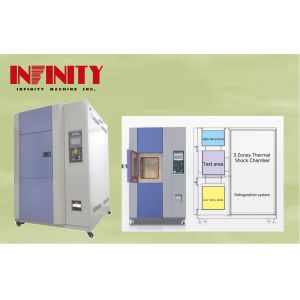 Programmable Hot Cold Shock Test Chamber with Fast Temperature Recovery Time