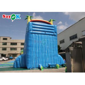 Inflatable Swimming Pool Slide Tropical Fiesta Breeze Commercial Inflatable