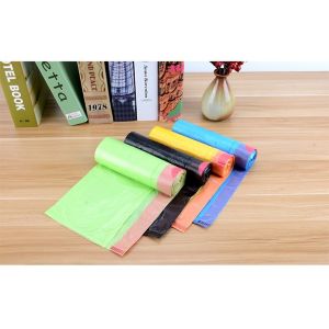 100% Compostable Small Drawstring Garbage Bags Colored Scented For Cars