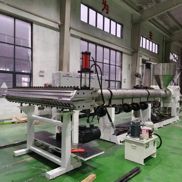 Second Hand Plastic Extrusion Machine 150mm Sheet Plate Industrial