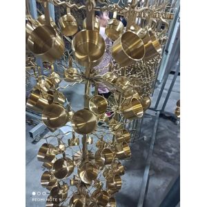 Vertical PVD Vacuum Coating Machine With Heating System