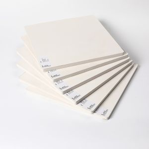 Molded Polyetheretherketones PEEK Ceramic Plastic Sheet Material White