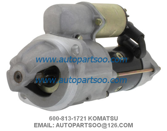 Komatsu 4D95 Starter Motor 0-23000-0262 600-813-1721