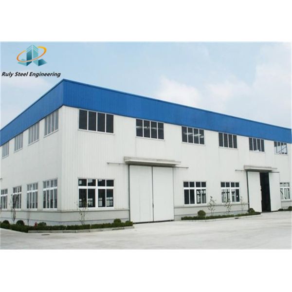 Prefabricated steel structure warehouse exterior