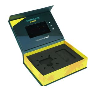 custom print LCD Video Presentation Boxes with HD screens for new product lanuch