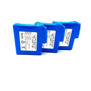 High Capacity 7.4V Rechargeable Lithium Battery Pack 2000Mah