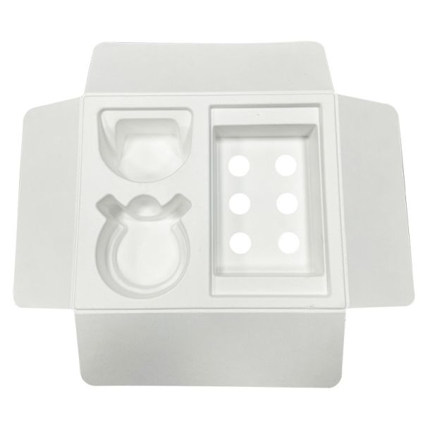 Tooth Clearner Cardboard Box For Gift Corrugated Wet Press Antistatic Folding