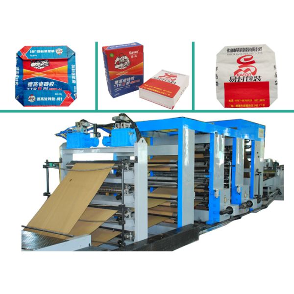 Automatic Paper Bag Making Machine , Industrial Machines for Making Paper Bags
