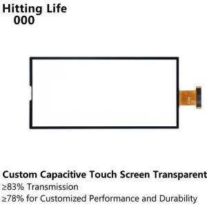 China Hitting Life 000 Custom Capacitive Touch Screen Transparent ≥83% Transmission ≥78% for Customized Performance and Durability on sale