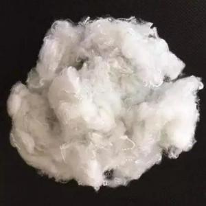 China GRS 6D Siliconized Fiber Filling White Hollow Siliconized Polyester Fibre on sale