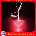 Red, Yellow, Blue Glow Flash Pendan, Flashing Led Necklaces HL-B2112