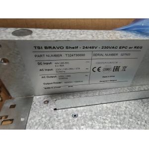 CE+T Power TSI BRAVO 24/48V 230VAC 2U Power Shelf For 19 inch Cabinet P/N