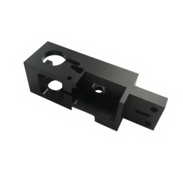 Quality High Precision CNC Milling Parts Black Sandblasting Anodizing 7075 Aluminum Alloy for sale