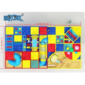 Soft Play Area Kids Slide Games Children Climbing Walls Amusement Park