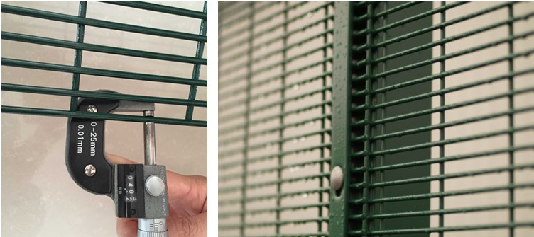 4 MM Wire Mesh Fence 3 " * 1 / 2 " Hole 2 . 4 M Height 358 For Security