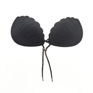 Niris Lingerie Polyamide invisible silicone adhesive backless bra strapless push