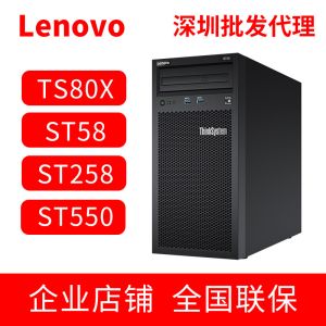 High performance ThinkServer T100C Tower Server I710700 8G 1T
