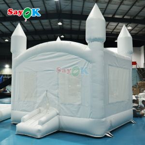 White Inflatable Bounce Inflatable House Bouncy Castle Bouncing Castle