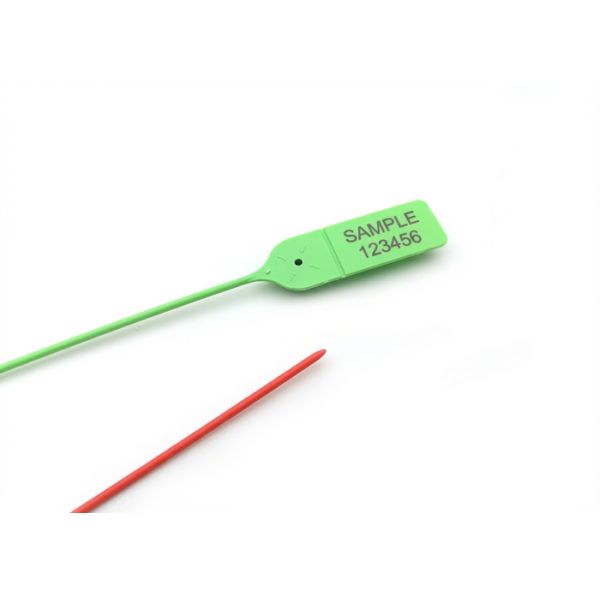 US-PS320R plastic security seal application demonstration