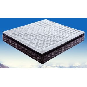 Small Double Pocket Sprung Mattress Latex Knitted Fabric OEM Service