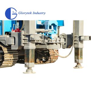 GL600S Steel Crawler Type Water Well Drill/Drilling Rig with DTH Hammer or Mud