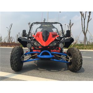 Horizontal Single Cylinder 2 Seater Off Road Go Kart 11.1 HP With 12V 9AH