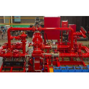 UL FM Approved Skid Mounted Fire Pump 3500GPM@140PSI For Oil Repositories