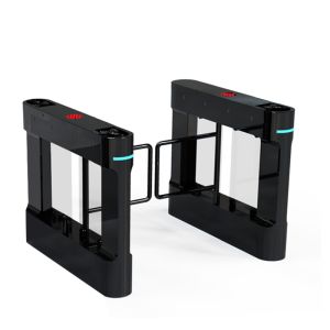 Biometric Face Recognition Access Control Turnstile System with Swing Barrier