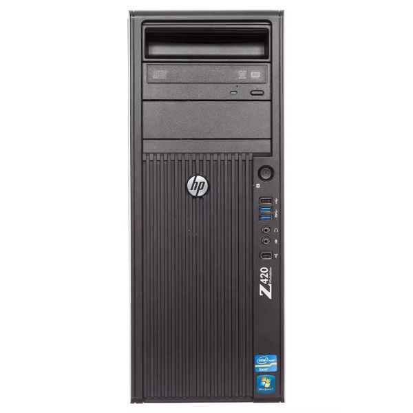 Convenient HP Z420 Workstation New Rendering Video Editing Office Host DDR3 1600