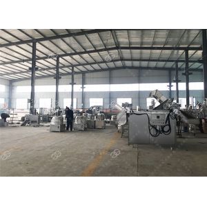 Tapioca Potato Chips Production Line Chips Making Machine 200KG / H 380V Voltage