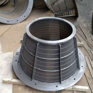 Centrifugal Sieve Screen Metal Mesh Stainless Steel Filter Wedge Wire Basket for