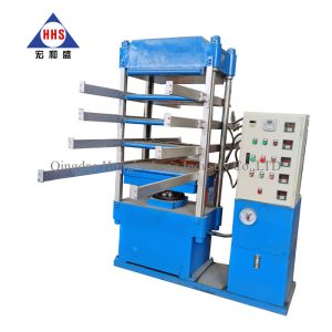 4 Layer Rubber Tile Vulcanizing Press Machine Hydraulic Press For Rubber