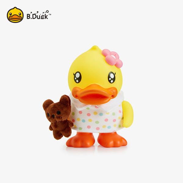 Quality ODM Yellow Duck Piggy Bank Non Phthalate Pvc Polyester Material for sale