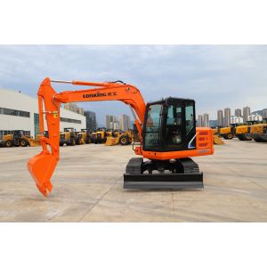 LONKING LG6075 7.5 Ton Hydraulic Excavator with 0.25-0.30 m³ Bucket and Powerful