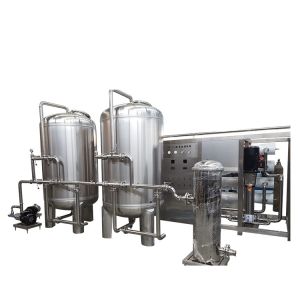 Operating pressure 10bar Industrial Water Purification System Wall thickness 1.5