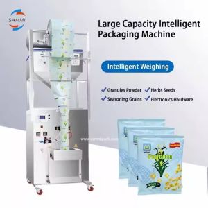 New Arrival 2025 Larger Capacity Automatic Dry Food Packing Machine Back Sealing