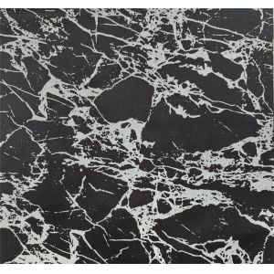 Bright Silver Rock Pattern 50D Mechanical Bullet (Black)