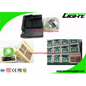 Wireless Miners Cap Lamp All In One Structure With USB Charger / Oled Screen