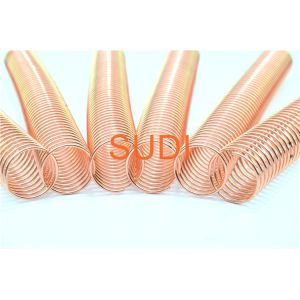 4:1 Gold 12" Plated Spiral Bound Coil