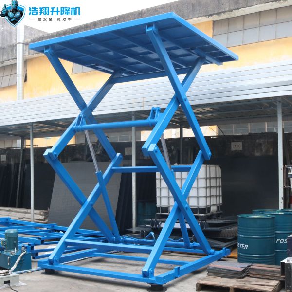 Modern Latest Custom-Made Outdoor Manganese Steel Fixed Scissor Lift Platform