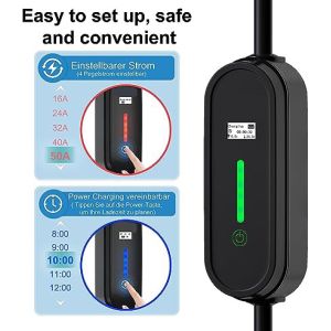 220V 7.2KW EV Charger Solutions J1722 Portable Electric Car Charger