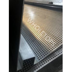 PVDF Coated Perforated Aluminum Panel For Commerce Building Chamber