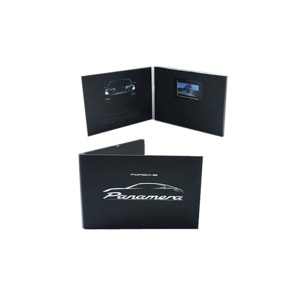 Quality Full Color Printing Custom Video Greeting Cards With LCD / HD Screen for sale