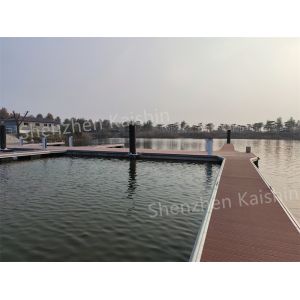 WPC Floating Bridge Jet Ski Pontoon Dock Aluminium Floating Pontoon