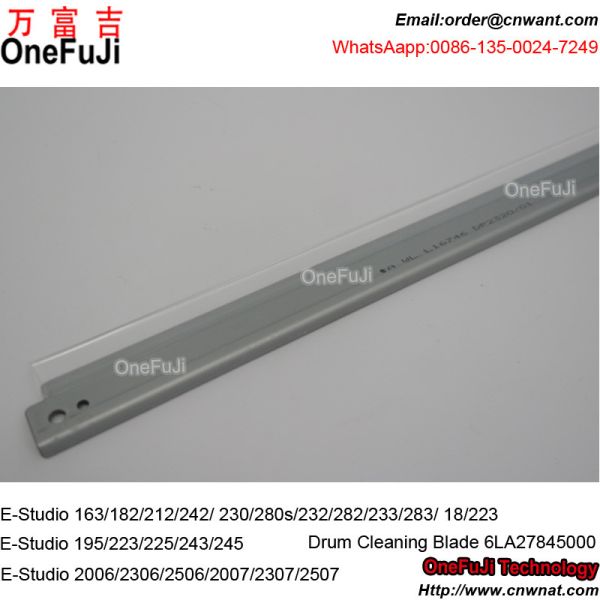 6LA27845000 E18 E163 E165 E166 E167 E181 E182 E212 Toshiba Drum Cleaning Blade E-Studio 18 163 165 166 167 181 182